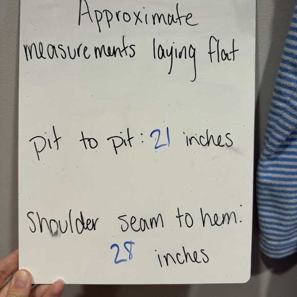 Vineyard Vines Swim Cover Up Terry Cloth Blue Long Sleeve Hoodie Dress Womens XS - Picture 8 of 8